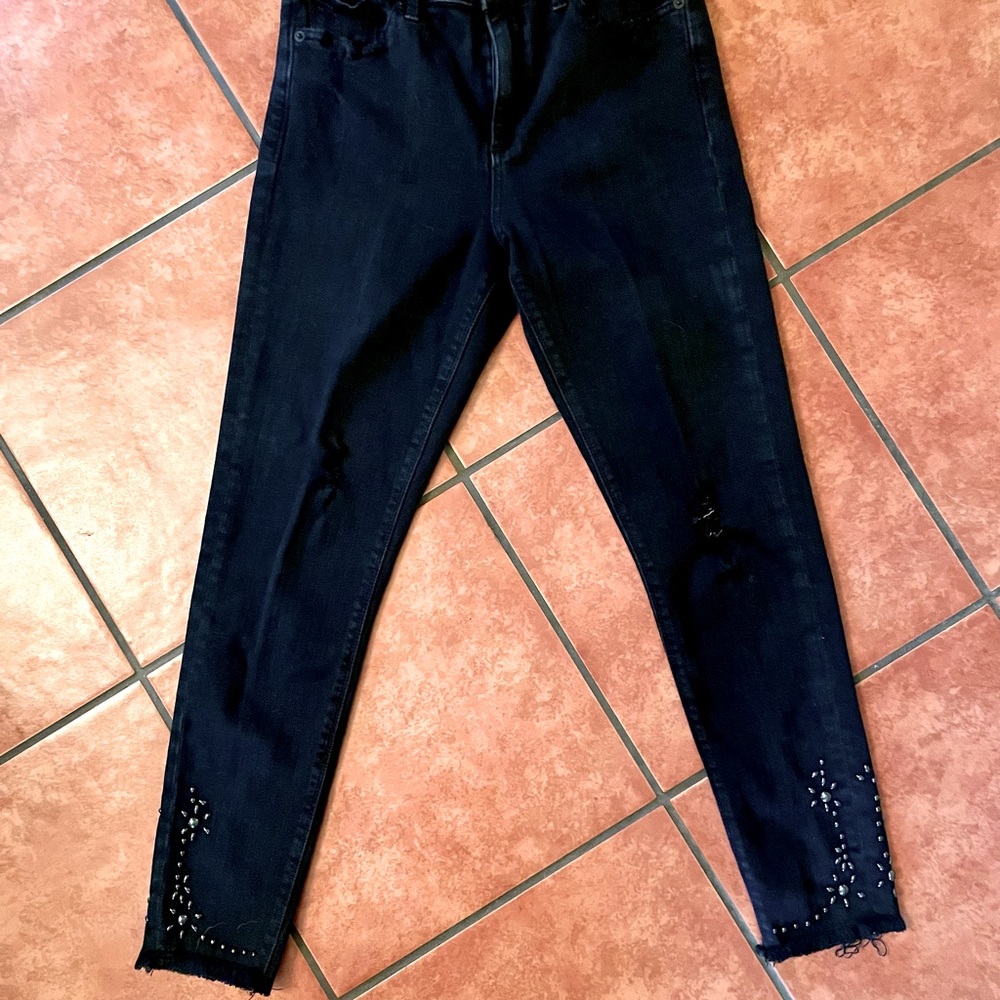 Lucky Bridgette Skinny “Black” Jeans